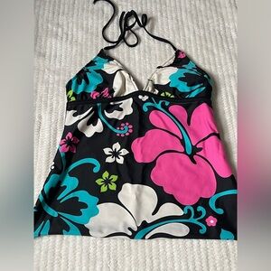 Arizona Jean Company Floral One Piece - swim top